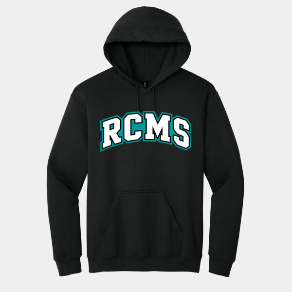 Adult Heavy Blend Hooded Sweatshirt with RCMS Logo Thumbnail