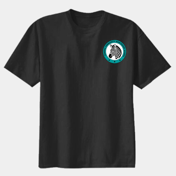 Youth Heavy Cotton™ 100% Cotton T-Shirt with RCMS Zebra Design Thumbnail
