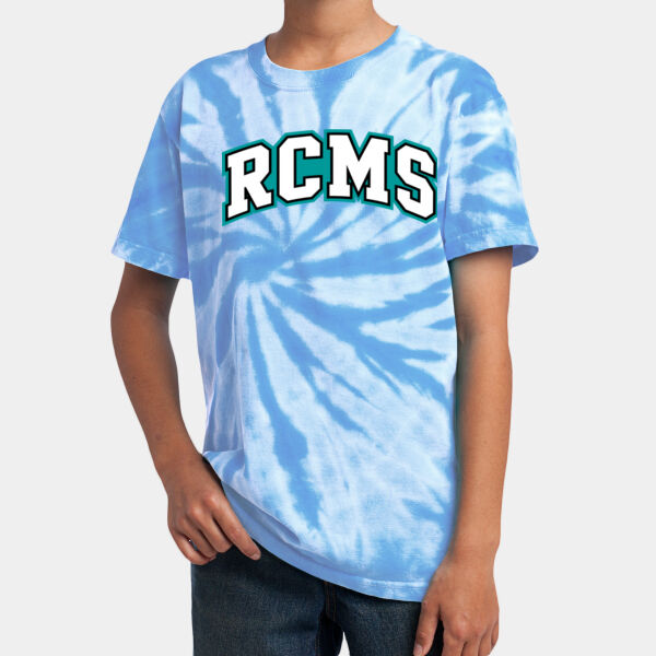 Youth Tie-Dye Tee with RCMS Design Thumbnail